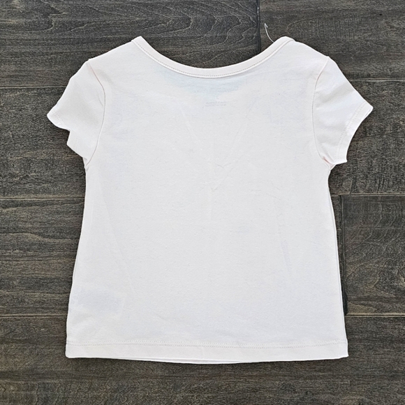 New Calvin Klein Toddler White and Black Striped Dress & Pink Logo T-Shirt Sz 2T - Picture 6 of 8